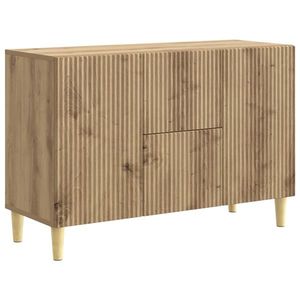 vidaXL Bufet Stejar Artizanal 89 x 34, 5 x 60 cm Lemn prelucrat imagine