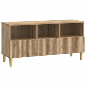 vidaXL Cabinet TV Stejar Artizanal 102 x 34, 5 x 50 cm Lemn prelucrat imagine