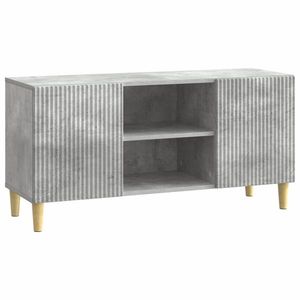 vidaXL Cabinet TV Gri Beton 102 x 34, 5 x 50 cm Lemn prelucrat imagine