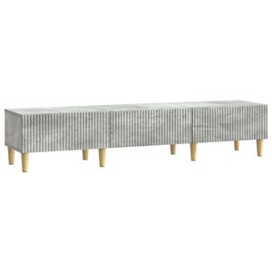 vidaXL Cabinet TV Gri Beton 147 x 34, 5 x 30 cm Lemn prelucrat imagine
