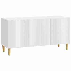 vidaXL Cabinet TV Alb 99 x 34, 5 x 50 cm Lemn prelucrat imagine