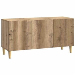 vidaXL Cabinet TV Stejar Artizanal 99 x 34, 5 x 50 cm Lemn prelucrat imagine
