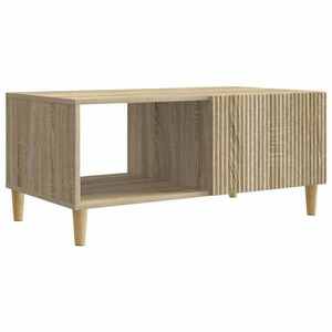 vidaXL Masă de cafea Stejar Sonoma 90 x 50 x 40 cm Lemn prelucrat imagine