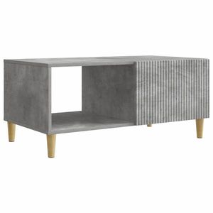 vidaXL Masă de cafea Gri Beton 90 x 50 x 40 cm Lemn prelucrat imagine