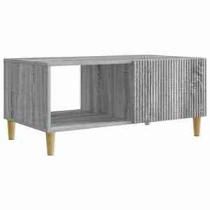 vidaXL Masă de cafea Sonoma gri 90 x 50 x 40 cm Lemn prelucrat imagine