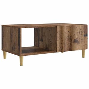 vidaXL Masă de cafea Lemn vechi 90 x 50 x 40 cm Lemn prelucrat imagine