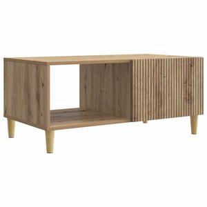 vidaXL Masă de cafea Stejar Artizanal 90 x 50 x 40 cm Lemn prelucrat imagine