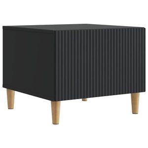vidaXL Masă de cafea cu sertar Negru 49 x 50 x 40 cm Lemn prelucrat imagine