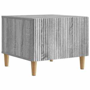 vidaXL Masă de cafea Sonoma gri 49 x 50 x 40 cm Lemn prelucrat imagine