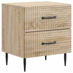 vidaXL Dulap de noapte cu sertar Stejar Sonoma 43 x 34, 5 x 47, 5 cm imagine