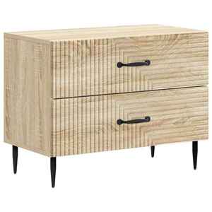 vidaXL Dulap de noapte cu sertar Stejar Sonoma 62 x 34, 5 x 47, 5 cm imagine