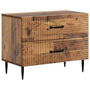 vidaXL Dulap de noapte Lemn vechi 62 x 34, 5 x 47, 5 cm Lemn prelucrat imagine