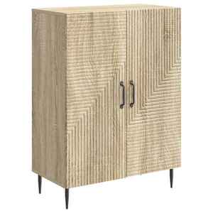 vidaXL Bufet Stejar Sonoma 66 x 34, 5 x 89, 5 cm Lemn prelucrat imagine