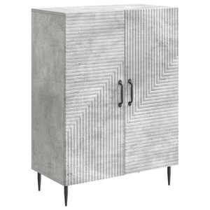 vidaXL Bufet Gri Beton 66 x 34, 5 x 89, 5 cm Lemn prelucrat imagine