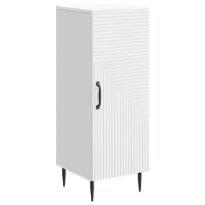 vidaXL Bufet Alb 33 x 34, 5 x 89, 5 cm Lemn prelucrat imagine