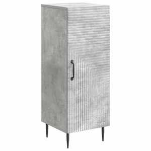 vidaXL Bufet Gri Beton 33 x 34, 5 x 89, 5 cm Lemn prelucrat imagine