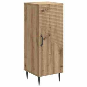 vidaXL Bufet Stejar Artizanal 33 x 34, 5 x 89, 5 cm Lemn prelucrat imagine