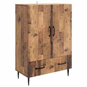vidaXL Bufet cu sertar Lemn vechi 66 x 34, 5 x 95 cm Lemn prelucrat imagine