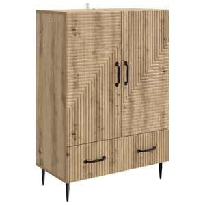vidaXL Bufet Stejar Artizanal 66 x 34, 5 x 95 cm Lemn prelucrat imagine