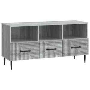 vidaXL Cabinet TV Sonoma gri 102 x 34, 5 x 50 cm Lemn prelucrat imagine