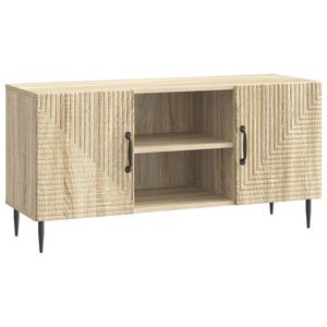 vidaXL Cabinet TV Stejar Sonoma 102 x 34, 5 x 50 cm Lemn prelucrat imagine