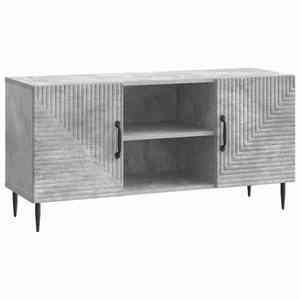 vidaXL Cabinet TV Gri Beton 102 x 34, 5 x 50 cm Lemn prelucrat imagine