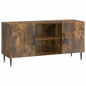 vidaXL Cabinet TV Stejar fumuriu 102 x 34, 5 x 50 cm Lemn prelucrat imagine