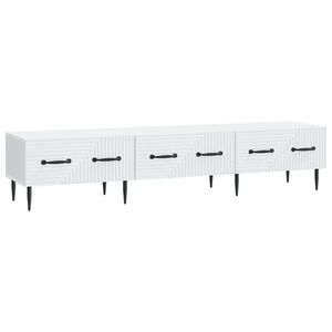 vidaXL Cabinet TV cu sertar Alb 147 x 34, 5 x 30 cm Lemn prelucrat imagine