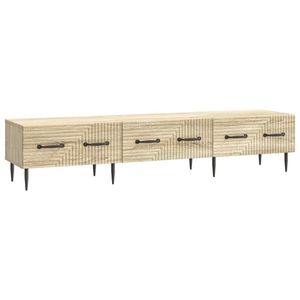 vidaXL Cabinet TV Stejar Sonoma 147 x 34, 5 x 30 cm Lemn prelucrat imagine