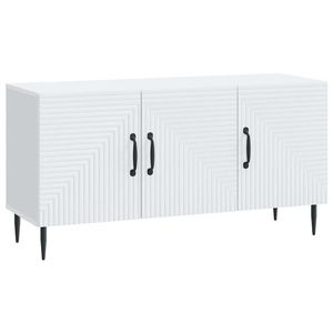 vidaXL Cabinet TV Alb 99 x 34, 5 x 50 cm Lemn prelucrat imagine