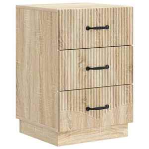 vidaXL Dulap de noapte Stejar Sonoma 43 x 41 x 63, 5 cm Lemn prelucrat imagine