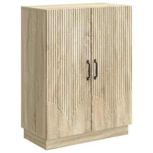 vidaXL Bufet Stejar Sonoma 66 x 34, 5 x 87 cm Lemn prelucrat imagine