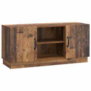 vidaXL Cabinet TV Lemn vechi 102 x 34, 5 x 47 cm Lemn prelucrat imagine