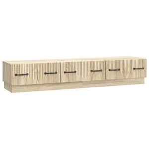 vidaXL Cabinet TV Stejar Sonoma 147 x 34, 5 x 27 cm Lemn prelucrat imagine