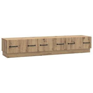 vidaXL Cabinet TV Stejar Artizanal 147 x 34, 5 x 27 cm Lemn prelucrat imagine