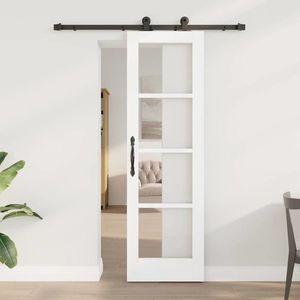 vidaXL Ușă glisantă ORKDAL Alb 61 x 198, 5 cm imagine