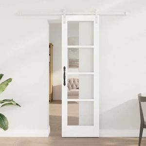 vidaXL Ușă glisantă ORKDAL Alb 61 x 198, 5 cm imagine