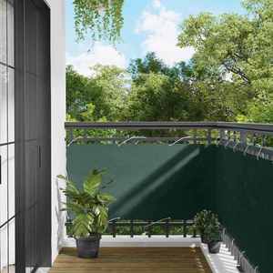 vidaXL Ecran de balcon 75 x 200 cm Oxford alu acoperit cu PU imagine