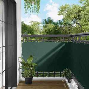 vidaXL Ecran de balcon Verde închis 100 x 800 cm Material Oxford imagine