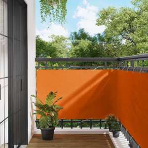 vidaXL Ecran de balcon Portocaliu 90 x 200 cm Material Oxford imagine