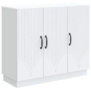 vidaXL Bufet Alb 89 x 34, 5 x 77 cm Lemn prelucrat imagine