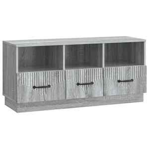 vidaXL Cabinet TV Sonoma gri 102 x 34, 5 x 47 cm Lemn prelucrat imagine