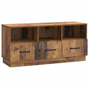 vidaXL Cabinet TV Lemn vechi 102 x 34, 5 x 47 cm Lemn prelucrat imagine