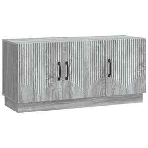 vidaXL Cabinet TV Sonoma gri 99 x 34, 5 x 47 cm Lemn prelucrat imagine