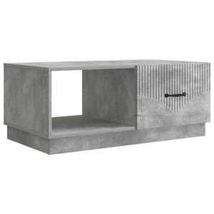 vidaXL Masă de cafea Gri Beton 90 x 50 x 37 cm Lemn prelucrat imagine