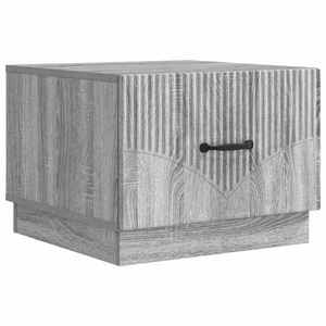 vidaXL Masă de cafea Sonoma gri 49 x 50 x 37 cm Lemn prelucrat imagine