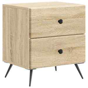 vidaXL Dulap de noapte cu sertar Stejar Sonoma 43 x 34, 5 x 47, 5 cm imagine