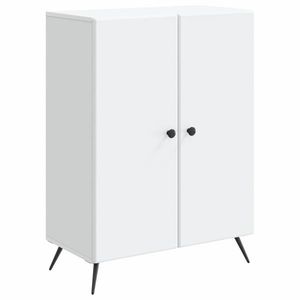 vidaXL Bufet Alb 66 x 34, 5 x 90 cm Lemn prelucrat imagine