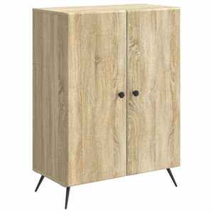 vidaXL Bufet Stejar Sonoma 66 x 34, 5 x 90 cm Lemn prelucrat imagine