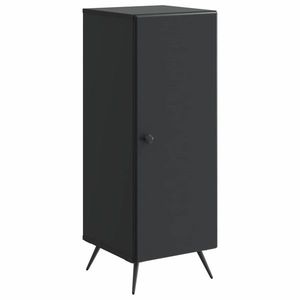 vidaXL Bufet Negru 33 x 34, 5 x 90 cm Lemn prelucrat imagine